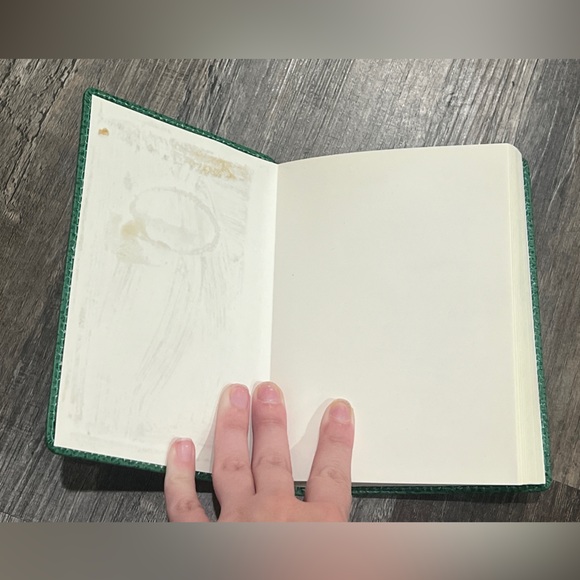 FINAL PRICE Genuine Leather Made in Italy Notebook - Picture 4 of 6